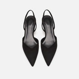 Marina® | Delicate Slingback Pump Sandals With A Pointed Toe