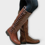 Milenne - Botas Altas con Cordones