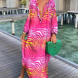 Bea - Vestido Maxi de Cuello en V