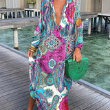 Bea - Vestido Maxi de Cuello en V