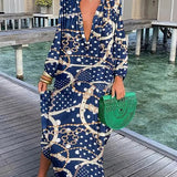 Bea - Vestido Maxi de Cuello en V
