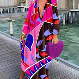 Bea - Vestido Maxi de Cuello en V