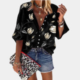 Mila | Blusa de verano con estampado floral para mujer