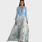 Helena Maxivestido con deslumbrante estampado floral