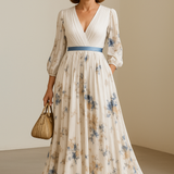 Kate | Vestido Maxi Floral Elegante