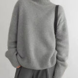 Isola™ | Suéter de Cuello Alto en Cachemira Suave