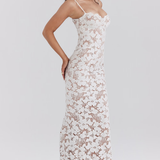 EVANGELINE - Vestido Maxi Bordado