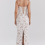 EVANGELINE - Vestido Maxi Bordado