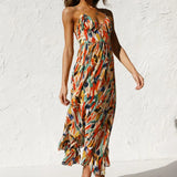Clara - Vestido Maxi Impreso Elegante
