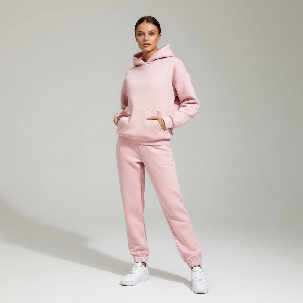 Conjunto de Chándal Suave y Cálido