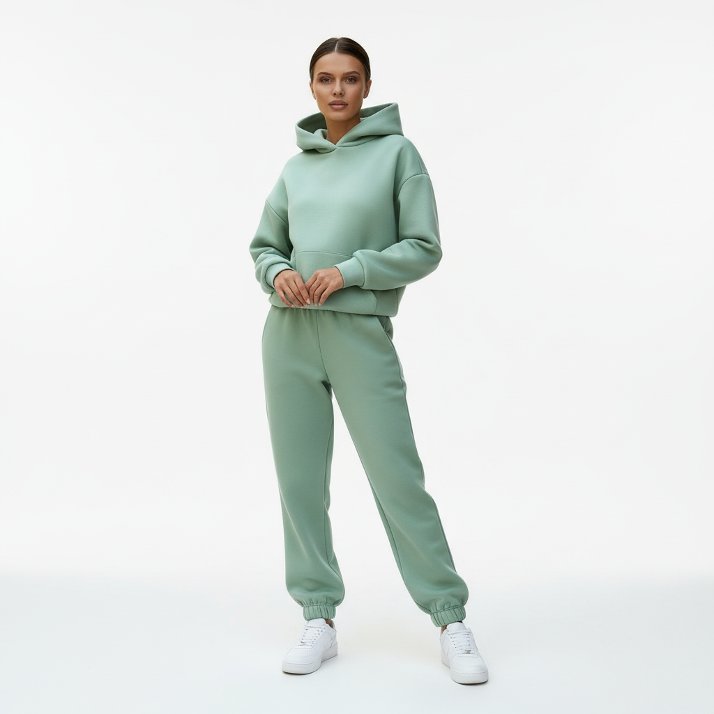 Conjunto de Chándal Suave y Cálido