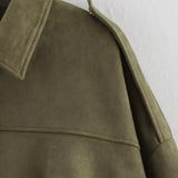 Calvera | Bomber Suede Efecto Premium