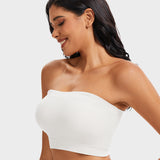 Sujetador bandeau sin costuras con cobertura total