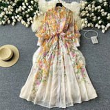 Lucy | Vestido de Verano Floral Bohemio