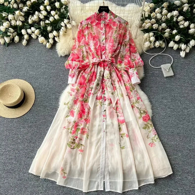 Lucy | Vestido de Verano Floral Bohemio