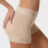 Shorts moldeadores de cintura alta con encaje