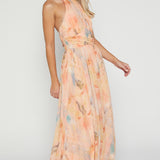 Antonella | Elegante Vestido Maxi con Cuello Halter