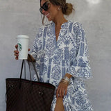 Anjie | Vestido Túnica Boho Relajado
