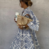 Anjie | Vestido Túnica Boho Relajado