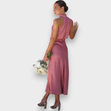 Leonita - Vestido elegante de tejido premium