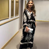 MILANI – CONJUNTO DE PANTALONES CON ESTAMPADO IRREGULAR