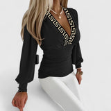 Loravine | Elegante Top con Escote en V