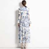 Gabby | Vestido Elegante con Estampado de Tinta