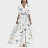 Helena Maxivestido con deslumbrante estampado floral