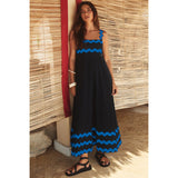 Jovie - Vestido Suelto Sin Mangas con Estampado Floral