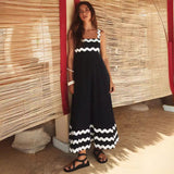 Jovie - Vestido Suelto Sin Mangas con Estampado Floral