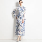 Gabby | Vestido Elegante con Estampado de Tinta