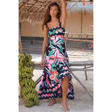 Jovie - Vestido Suelto Sin Mangas con Estampado Floral