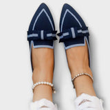 Celia - Zapatos bajos trenzados