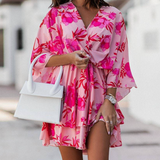 Valeria - Vestido Mini Floral Bohemio
