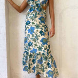 Ariella | Vestido Floral con Volantes
