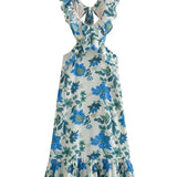Ariella | Vestido Floral con Volantes