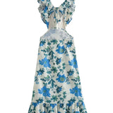 Ariella | Vestido Floral con Volantes