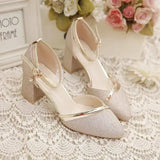 Angela - Sandalias Brillantes Glitter