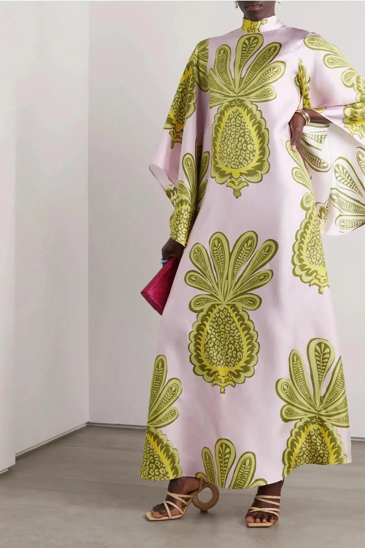 Vestido Maxi Floral Sculpted Elegance™