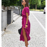 Yasmine | Vestido Elegante con Escote en V