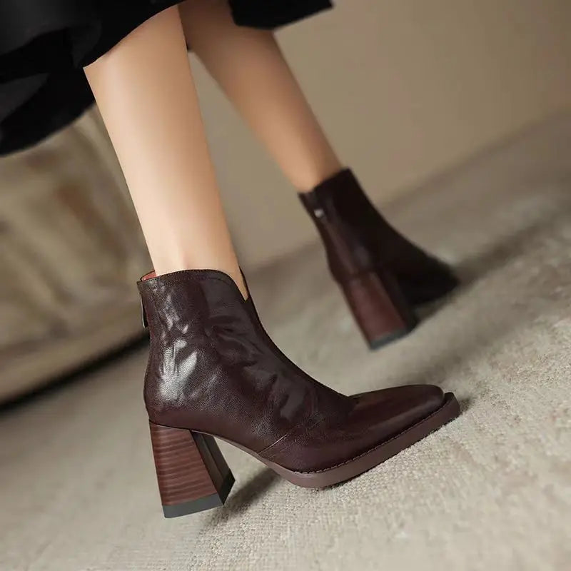 Botines de piel de peluche Aphixta