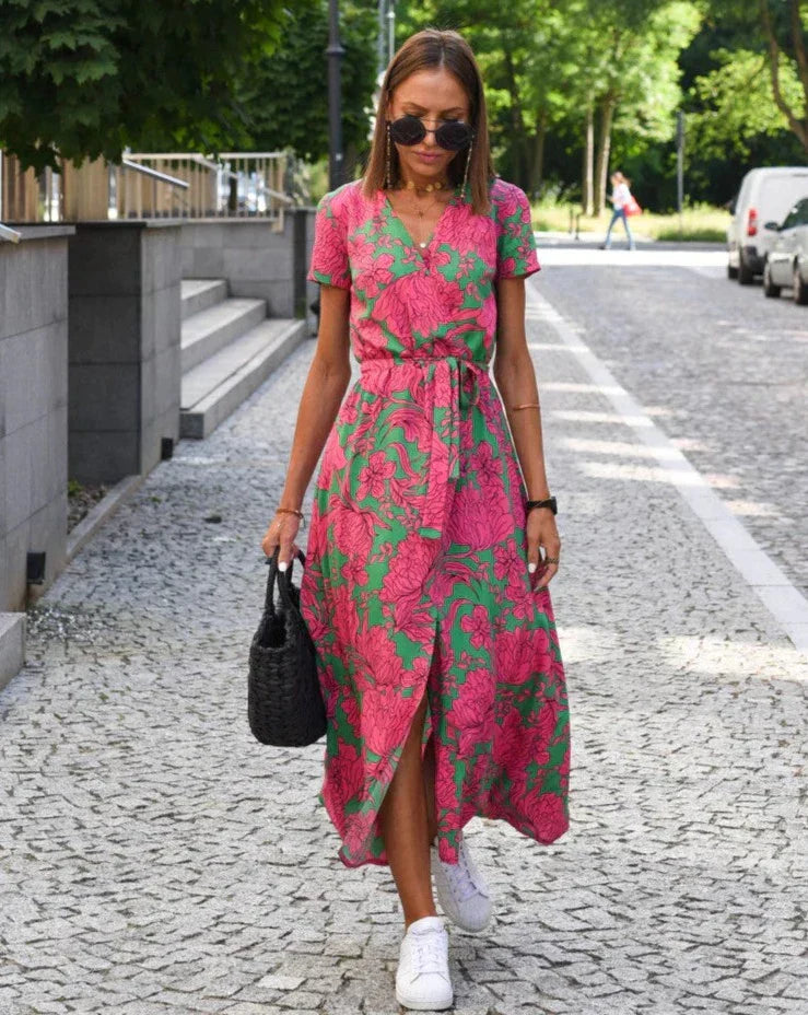 Linda - Vestido Floral de Verano