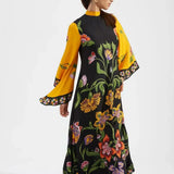 Vestido Maxi Floral Sculpted Elegance™