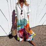 Grace™ - Vestido Maxi Boho de Lujo