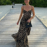Antonella - Vestido Maxi Leopardo