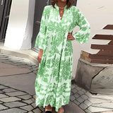 Avielle - Vestido Maxi Boho Impreso y a la Moda