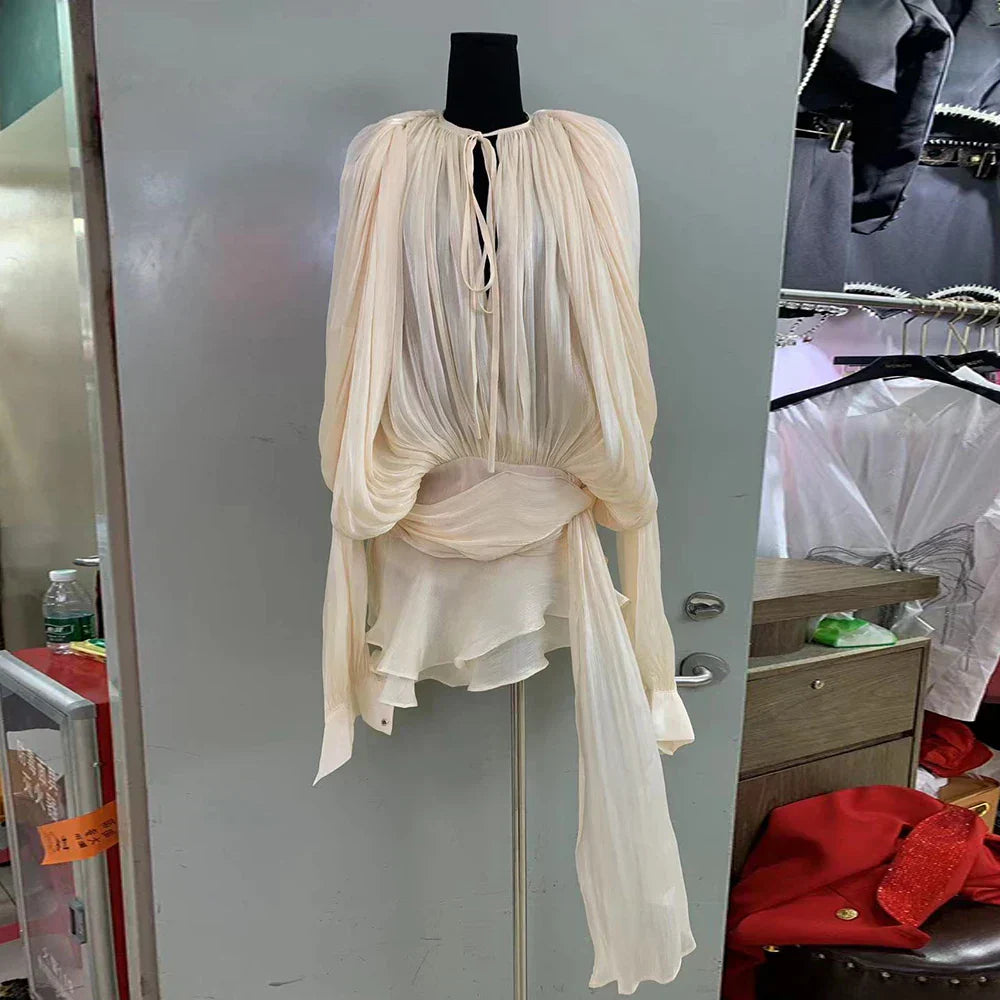 Clarisse - Vestido de Temperamento Streetwear