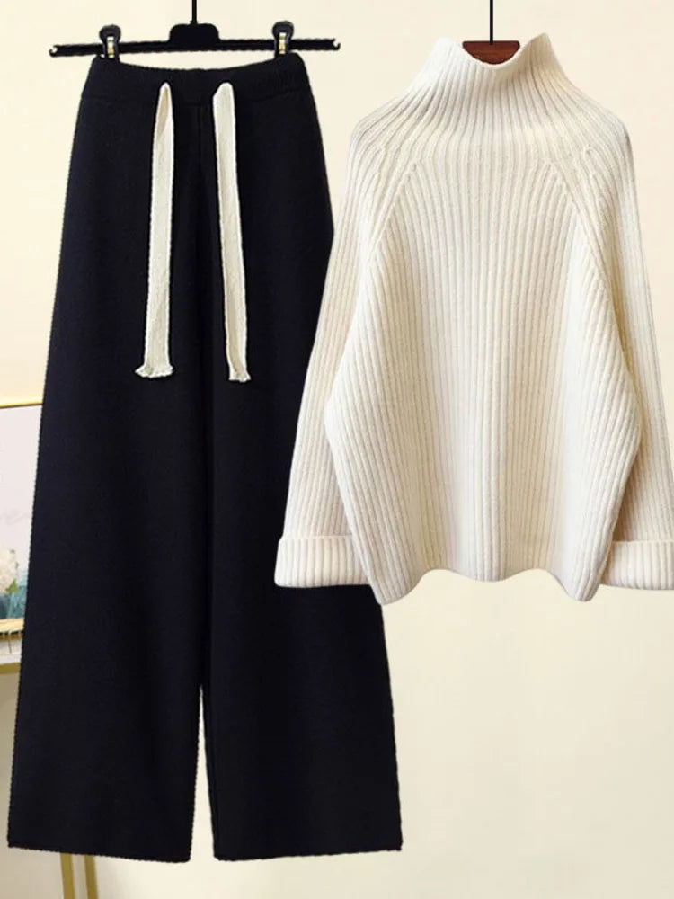 CHERYL - CONJUNTO DE PULÓVER DE INVIERNO OTOÑAL