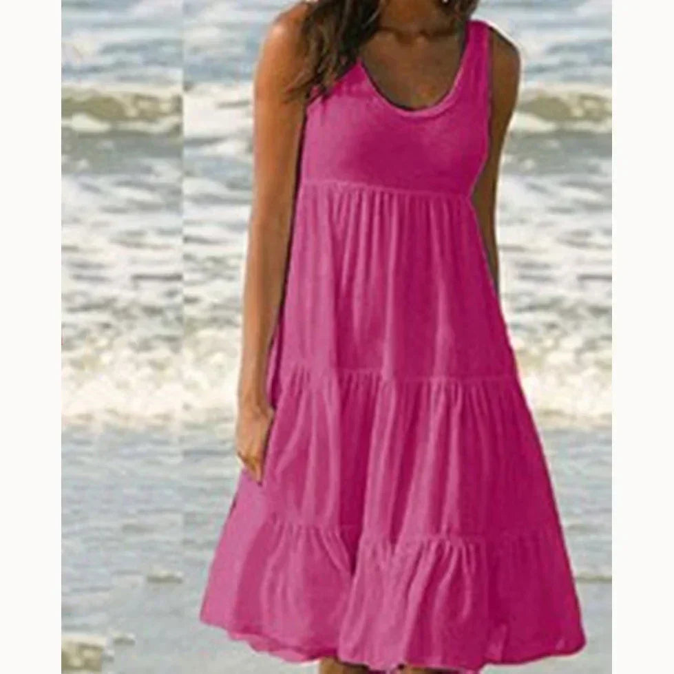 Layla™ - Vestido Mini Sin Mangas Boho
