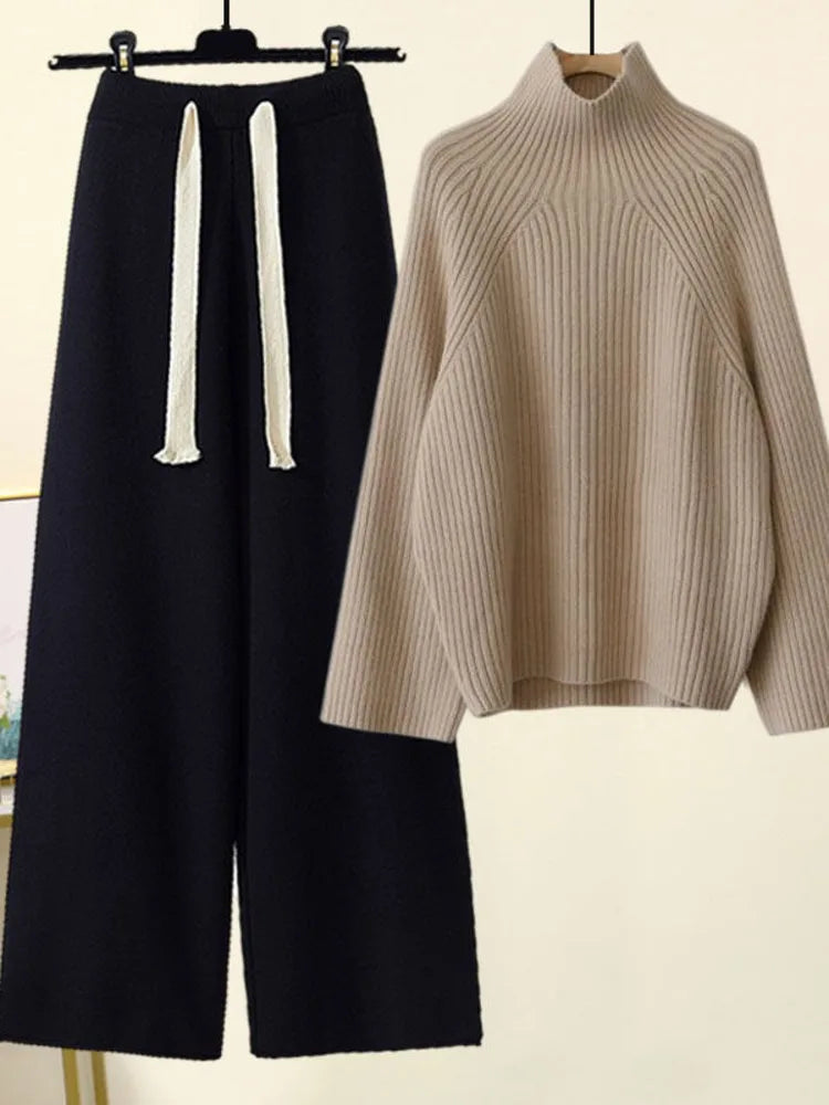 CHERYL - CONJUNTO DE PULÓVER DE INVIERNO OTOÑAL